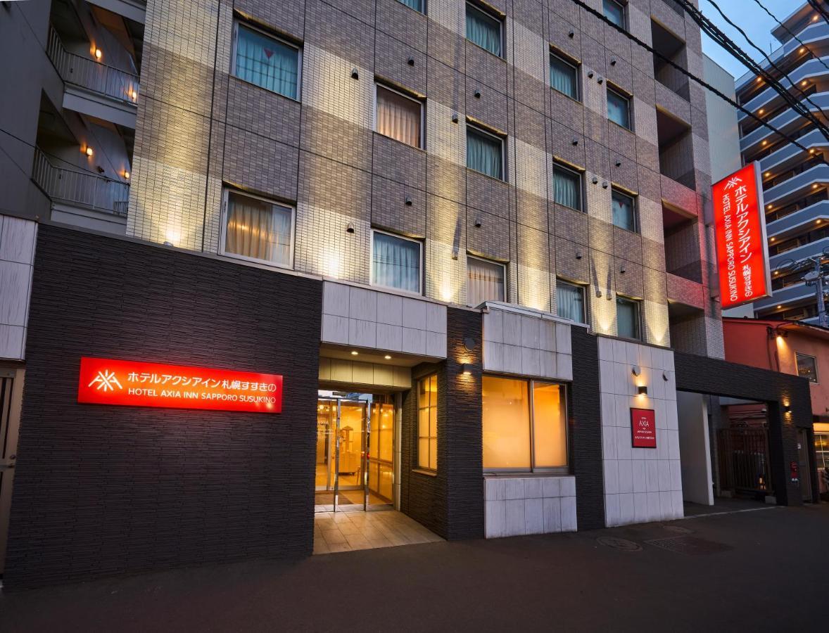 Hotel Axia Inn Sapporo Susukino Buitenkant foto