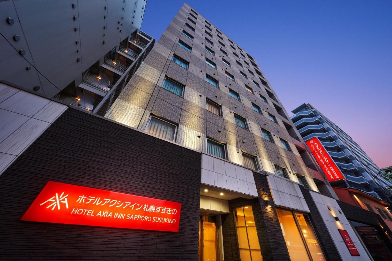 Hotel Axia Inn Sapporo Susukino Buitenkant foto