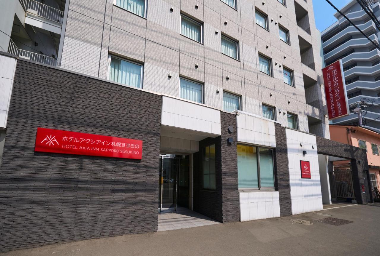 Hotel Axia Inn Sapporo Susukino Buitenkant foto