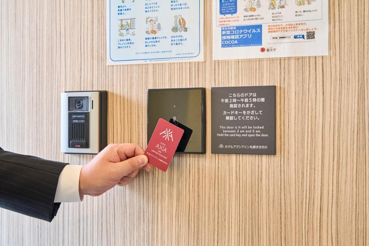 Hotel Axia Inn Sapporo Susukino Buitenkant foto
